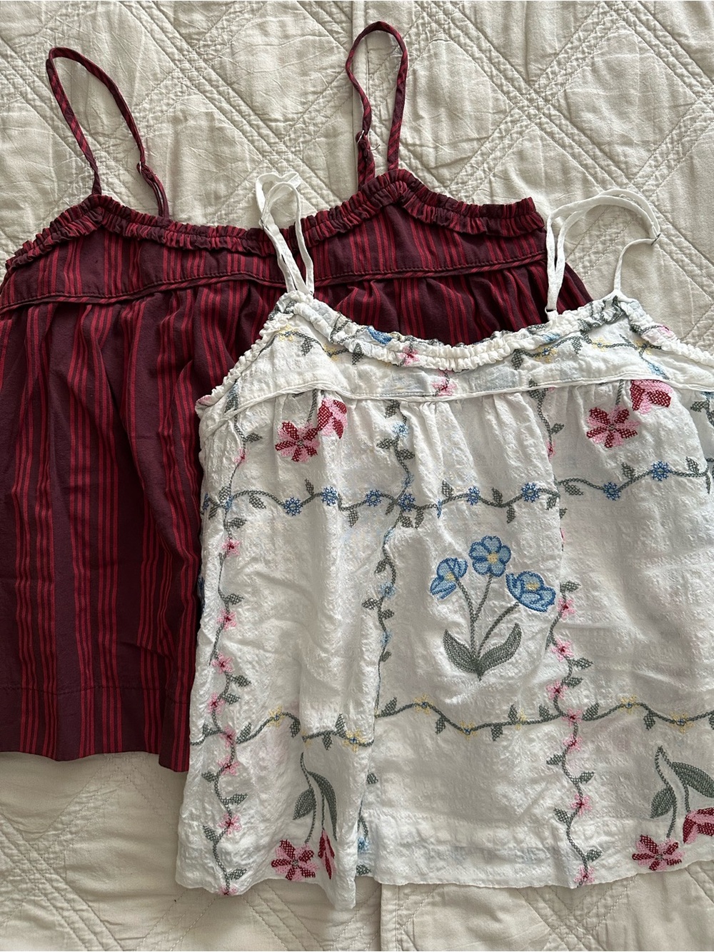 Bundle of Two Wild Fable Cotton Blend Tank Tops